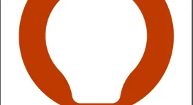 fas innovation lightbulb icon - burnt orange