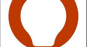 fas innovation lightbulb icon - burnt orange